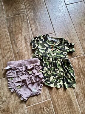 Posh Peanut Camo Outfit